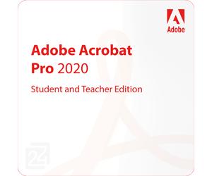 Adobe Acrobat Pro 2020 Student and Teacher Edition Win/ Mac