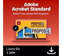 Adobe Acrobat Standard | 1 año | Win/Mac