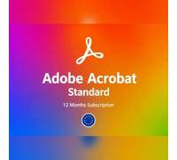 Adobe Acrobat Standard - 12 Months Subscription Key - EU