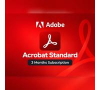 Adobe Acrobat Standard - 3 Months Subscription Key - ROW