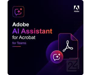 Adobe AI Assistant for Acrobat for teams EDU 10 - 49 Usuario(s)