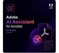 Adobe AI Assistant for Acrobat for teams EDU 10 - 49 Usuario(s)