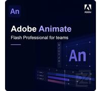Adobe Animate / Flash Professional for teams Corporate 50 - 99 Usuario(s)