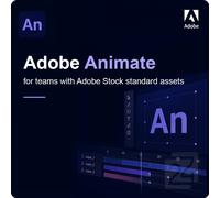 Adobe Animate for teams with Adobe Stock standard assets 50 - 99 Usuario(s)