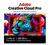 Adobe Creative Cloud Individual (todas las aplicaciones) | Suscripción | 1 año