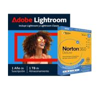 Adobe Creative Cloud Lightroom | 1 año | 1 usuario | 1000 GB de almacenamiento en la nube