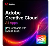Adobe Creative Cloud Pro for teams with Adobe Stock Gouvernment (GOV) 100+ User