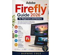 Adobe Firefly Guide for Beginners and Seniors 2026: Step by step instructions for image creation, video editing, generative fill, prompt design and creative workflow management