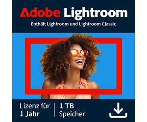 Adobe Lightroom | 1 año | 1TB | PC/Mac