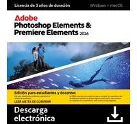 Adobe Photoshop Elements & Premiere Elements 2026 | Student & Teacher edition