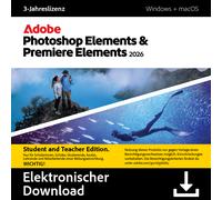 Adobe Photoshop & Premiere Elements 2026 | 3 años