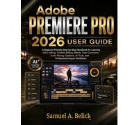 Adobe Premiere Pro 2026 User Guide: A Beginner-Friendly Handbook for Learning Video Editing, Effects, Color Correction, Audio Mixing, AI Tools, and Professional Export Workflows
