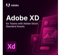 Adobe XD for teams with Adobe Stock standard assets 10 - 49 Usuario(s)