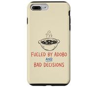 Adobo Filipino impulsado por Adobo y Malas Decisiones. Carcasa para iPhone 7 Plus/8 Plus
