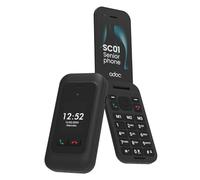 ADOC SC01 Teléfono Móvil 4G de Tapa para Personas Mayores, 2 Pantallas, Bluetooth, Wi-Fi, Linterna y Radio Teclas e Iconos Grandes, Botón SOS, Fácil Uso, 3 Memorias Directas. Compatible con audífonos.