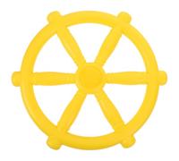 ADOCARN 1 Juego de Volante Infantil: Timón de Barco con temática Pirata, Accesorio para Juegos de casa del árbol o Columpios, Equipo de Juego para Exteriores.