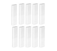 ADOCARN 10 Unidades Tensor de Cordón para Persianas Enrollables Mango Cuadrado de Plástico, Contrapesos para Cortinas Verticales, Accesorios Resistentes para Reparación y Mantenimiento en