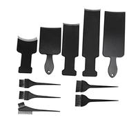 ADOCARN 10piezas Pinceles y Tableros De Resaltado De Kit De Coloración Capilar Uso Salón Casa Evita Contacto Tinte Raíz