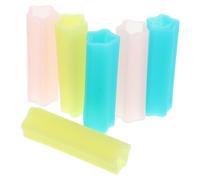 ADOCARN 12 Fundas de Silicona para Mangos de Tijeras Cutícula, Protector Antideslizante Fácil de Guardar para Manicura Profesional