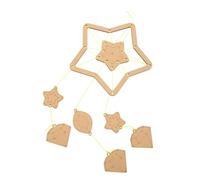 ADOCARN 1juego Kit De Manualidades De Captura De Sueños Para Niño Niña De Madera Actividad Creativa Para La Imaginación Coordinación Mano-ojo Para Decoración De Habitaciones y