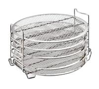 ADOCARN 1juego Rejilla para Deshidratación Compatible con Ninja Foodi y Soporte Acero Inoxidable para Freidora de Aire y Horno Multifunción Color Aleatorio