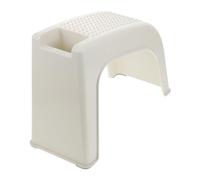 ADOCARN 1pieza Taburete Antideslizante para Pedicura Casa Soporte Práctico para Pies Blanco