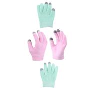 ADOCARN 2 Pares Guantes Cuidado Manos de Plume Yarn, Guantes Táctiles, Evita Manchas de Loción, Portátiles, para Mascarilla de Manos y Gel de Belleza