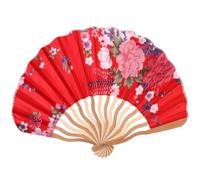 ADOCARN 2 Piezas Abanicos Plegables Japonés Adorno y Original para Mujer Pequeño para Cumpleaños y Decoración Hogar