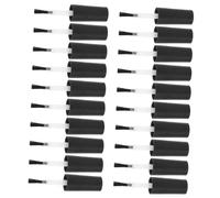 ADOCARN 20piezas Cepillos Para Esmalte De Uñas Con Tapas Recambio Para Botellas De Esmalte y Gel Aplicador De Pintura Para Uñas Práctico y Fácil De Usar