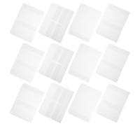 ADOCARN 24 Piezas Bolsillos Impermeables para Carpetas A5 de Pvc Transparente, 6 Orificios, Bolsillos Multifunción para Documentos, Tarjetas y Recibos, Adecuado para Oficina y Viajes