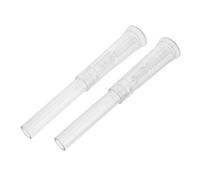 ADOCARN 2piezas Mini Cabezal De Fuente Forma De Boquilla De Fuente Transparente Accesorios para Estanques para Pecera y Jardín