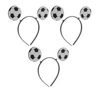 ADOCARN 3 Diademas Deportivas para Adultos, Accesorio Versátil y Cómodo Cabello, Ideales para Eventos Deportivos y Fiestas, Hechas de Tejido y Plástico