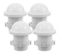 ADOCARN 4 Fundas Protectoras para Sensor de Movimiento, Carcasa de plástico para Detector infrarrojo, Compatible con Varios Sistemas Inteligentes.