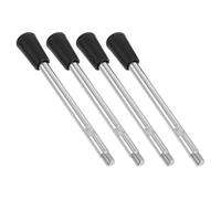 ADOCARN 4 Manijas Giratorias de Acero al Carbono Rosca Macho M10 para Máquinas de Torno, Diseño Ergonómico y Fácil Instalación en Entornos Industriales
