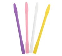 ADOCARN 4 Palitos De Silicona Reutilizables Barra De Mezclador De Resina Para Faciales y Diy