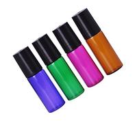 ADOCARN 4 piezas Botellas de Viaje Reutilizables de Unidades Dispensador de Lociones Diseño Prueba de Fugas Botellas Alta Portátiles y Ligeras para Cosméticos y Perfumes