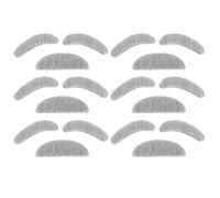 ADOCARN 6 juegos de barba y cejas postizas: bigote y cejas postizas para disfraz de anciano, ideal para cosplay, juegos de simulación y disfraces de fiesta.