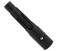 ADOCARN Adaptador de mango de escoba con punta telescópica ajustable, accesorios resistentes de plástico e hierro para mantenimiento del hogar