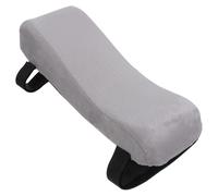 ADOCARN Almohadillas para Reposabrazos de Silla 2piezas Espuma Viscoelástica para Aliviar Dolor de Codo Funda Lavable Cremallera Invisible para Oficina y Hogar