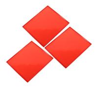 ADOCARN Bandejas de Silicona para Hornear Reutilizables 3piezas con Textura Resistente y Diseño Rojo, Almohadillas Deshidratadoras Ideales para Frutas y Carne en Cocina