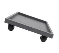 ADOCARN Base de Rodillo para Plantas Ruedas Giratorias Extragrandes, Soporte para Macetas Cuadradas, Uso en Balcones y Jardines Interiores
