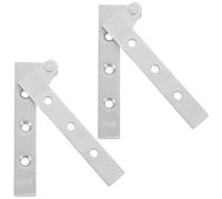ADOCARN Bisagra Pivotante Oculta de Acero Inoxidable para Puertas y Ventanas Diseño Reforzado y Eje Giratorio Adecuado para Interiores Modernos y Mejora del Hogar