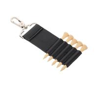 ADOCARN Bolsa de PU para Tees de Golf: Elegante Estuche para Guardar Tees de Golf - Accesorio Ligero para Llavero - Ideal para Bolsos de Hombre y un práctico Portador para entusiastas.