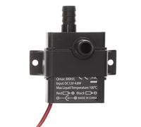 ADOCARN Bomba de Agua Mini Sumergible sin Escobillas Dc 12v para Peceras y Acuarios, Silenciosa, Impulsor Semiabierto Consumo Energético, Adecuado para Circulación y Enfriamiento de Agua