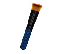 ADOCARN Brocha De Maquillaje Polvo Con Cabeza Plana y Angulada Para Base y Rubor Brocha De Cosmética Portátil Para Acabado Natural y Difuminado