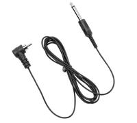 ADOCARN Cable de Clip para Máquina de Tatuajes de 1,92m en Cobre y Plástico Negro, Línea de Gancho Buena Conductividad para Conectar Máquinas y Fuentes de Alimentación