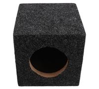 ADOCARN Caja de Altavoces de Audio para Automóvil Cuadrada de Madera 5 Pulgadas, Subwoofer para Camión y Coche, Accesorio de Instalación de Altavoz para Reemplazo y Mejora de Sonido