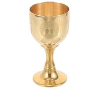 ADOCARN Cáliz y de Altar para Ofrendas Vintage de Latón Dorado Diseño Delicado y Clásico en Rituales de Tarot y Hogar