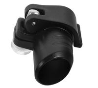 ADOCARN Clip de Sujeción Fuerte Durabilidad para Bastón de Trekking de Plástico Negro y Fácil Instalación para Actividades al Aire Libre y Senderismo