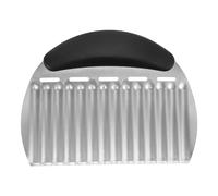 ADOCARN Cortador Ondulado de Acero Inoxidable para Papas y Verduras, Diseño Multifuncional sin Electricidad, Adecuado para Cocina Interior y Papas Fritas Waffle